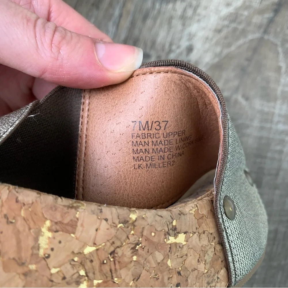 Lucky Brand Valmai Platform Wedge Sandals
